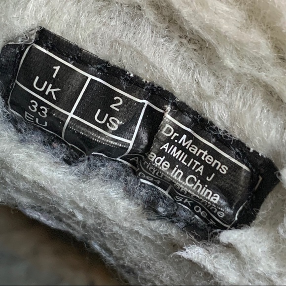 DR. MARTENS Junior Fur Lined Aimilita Leather Boot - Picture 11 of 11